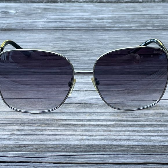 Just Cavalli Women Sunglasses Gunmetal Black Tone - Picture 5 of 13